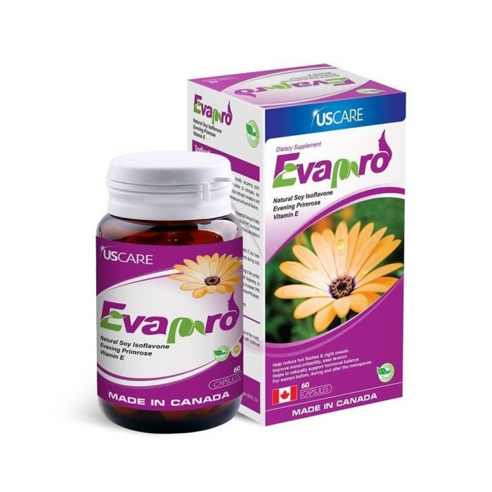 Evapro – Hộp 60 viên – Bổ sung và cân bằng nội tiết tố