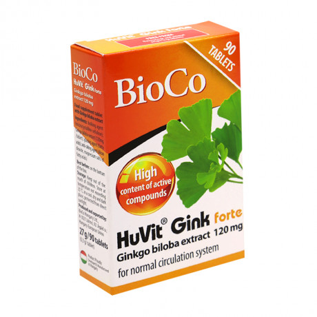 Huvit Gink Forte – Hoạt huyết, tăng cường tuần hoàn máu lên não