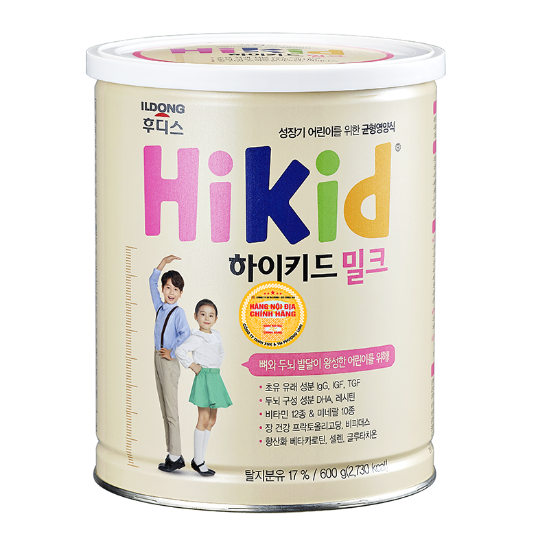 Sữa Hikid – Hàn Quốc vị vani (600g)