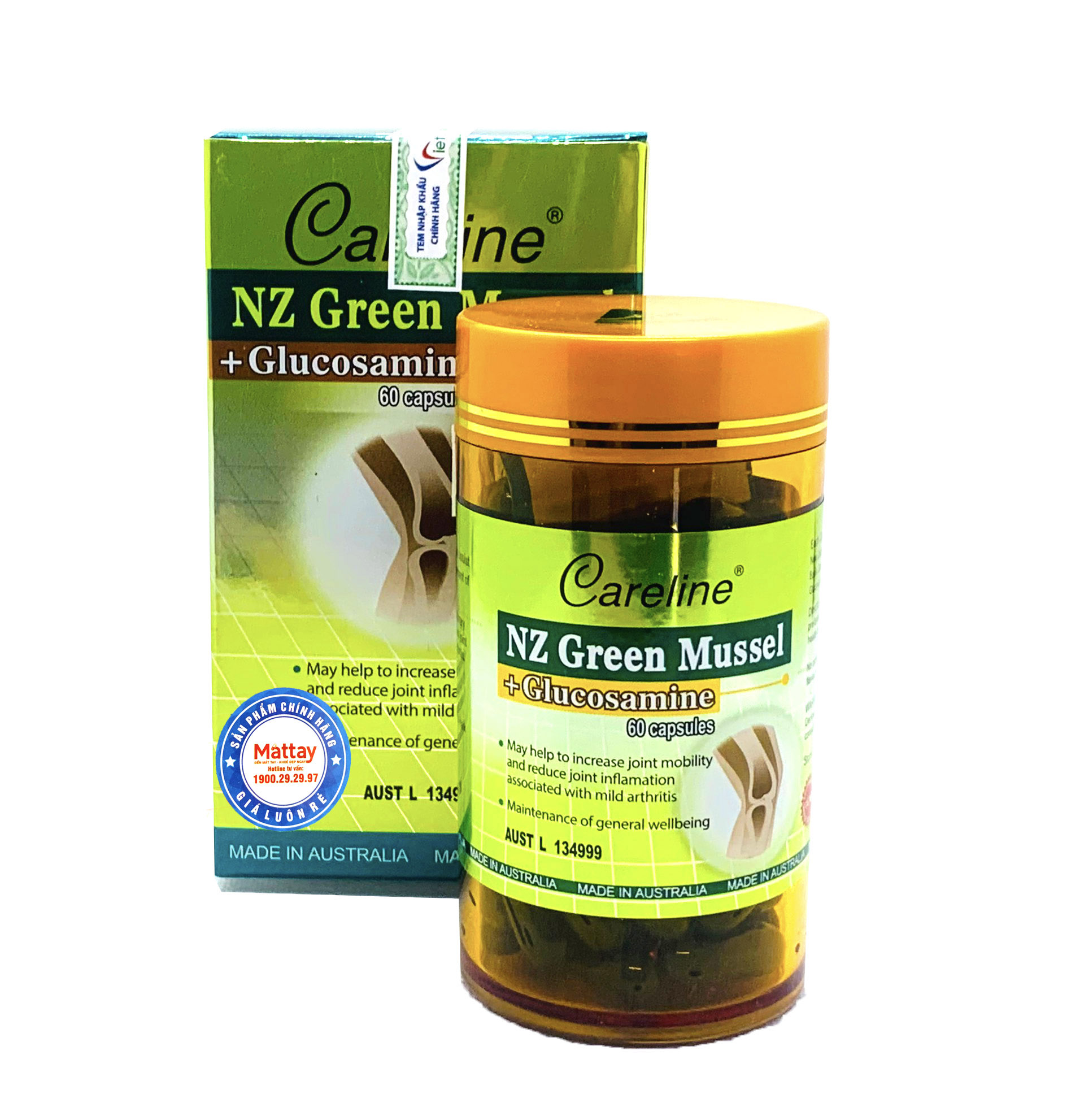 NZ Green Mussel + Glucosamine